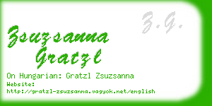 zsuzsanna gratzl business card